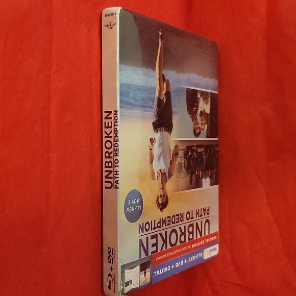 🌲 NWT Unbroken - Path to Redemption Blu-ray movie film Special Edition - Picture 5 of 5